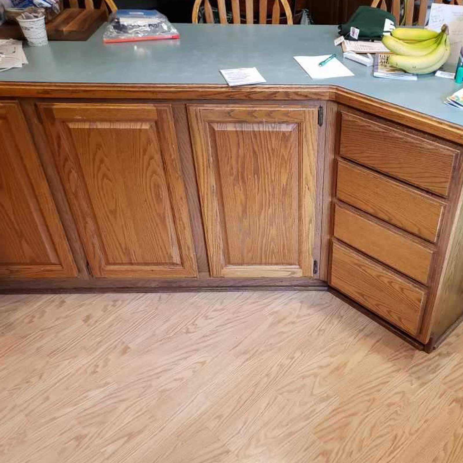 Entry 38 - These cabinets are definitely starting to show their age